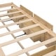 preview thumbnail 13 of 52, Full/Queen Size Platform Bed with 6 Storage Drawers, Wooden Bedframe, Storage Bed, Headboard Not Include, for Kids/Teens/Adults
