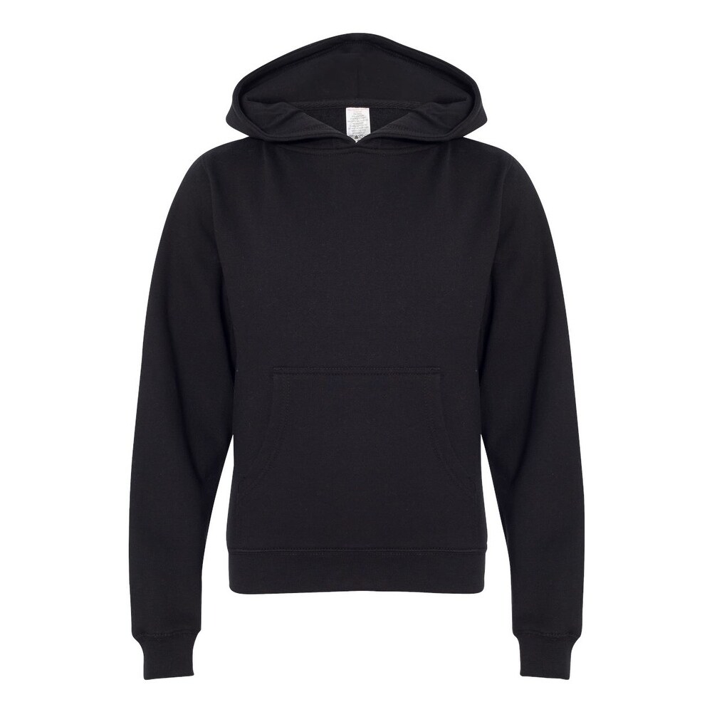 hooded pullover midweight sweatshirt