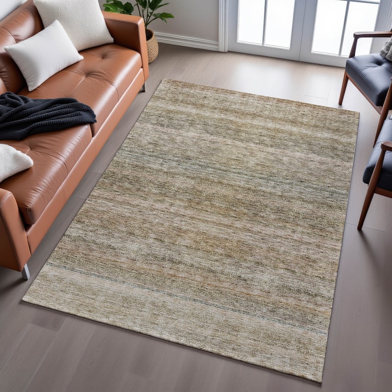 Premium Washable Super Soft Ombre Tribal Mayfield Rug