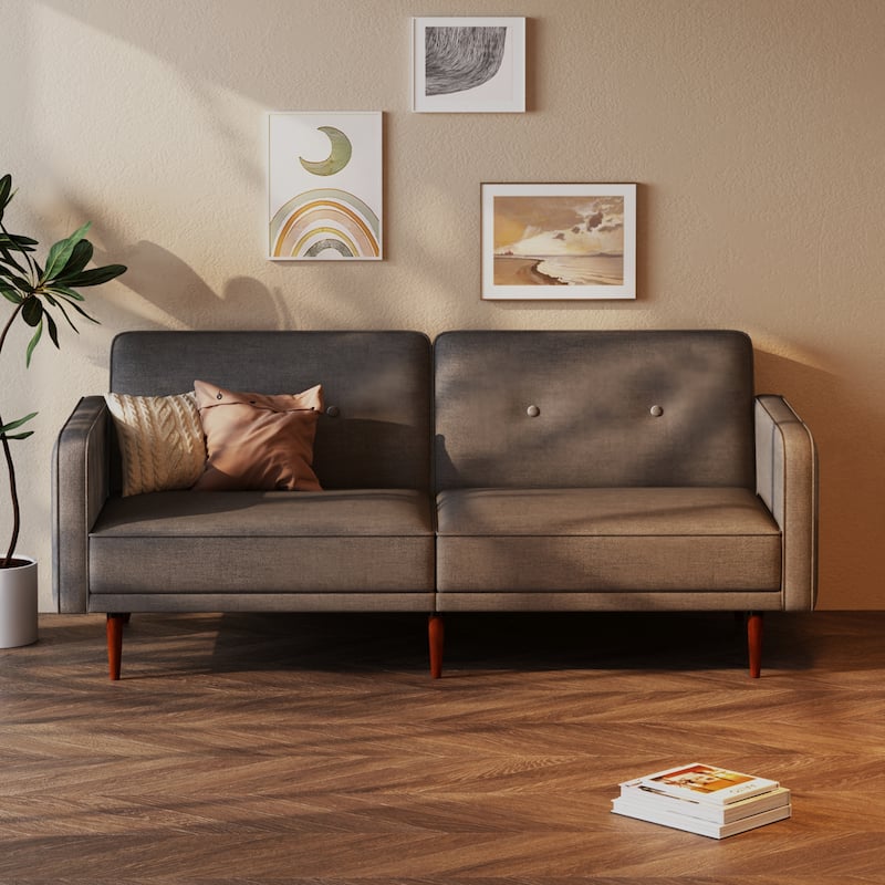 Artdeco Home - Moreno Convertible Sofa - Charcoal