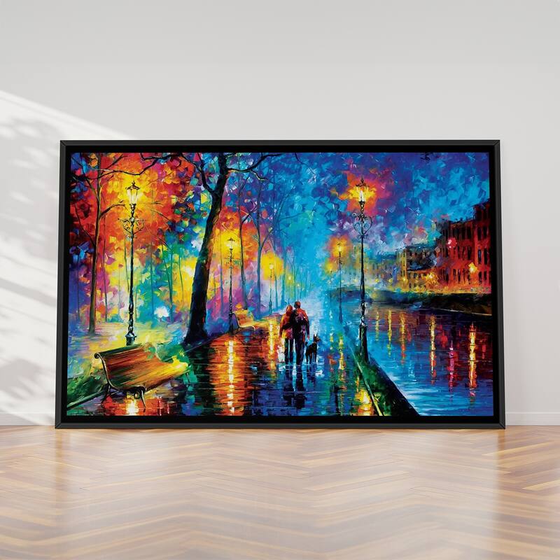 Large Wall Art, Framed Art, Colorful Art, by Leonid Afremov