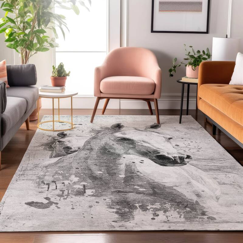 Premium Washable Super Soft Prince Horse Mayfield Rug