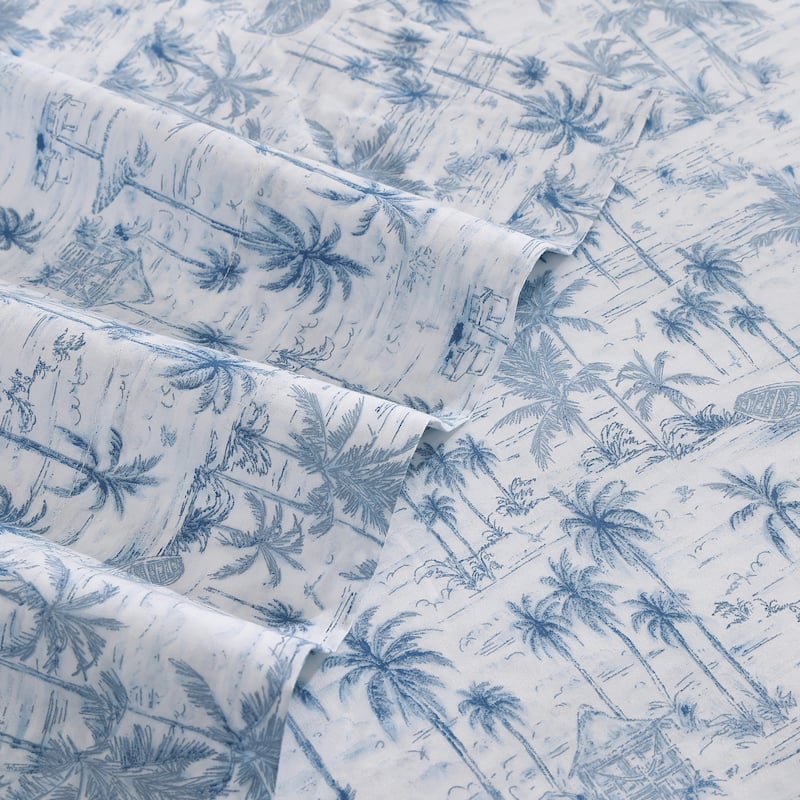 Tommy Bahama Cotton Printed Sheet Sets and Pillowcase Pairs