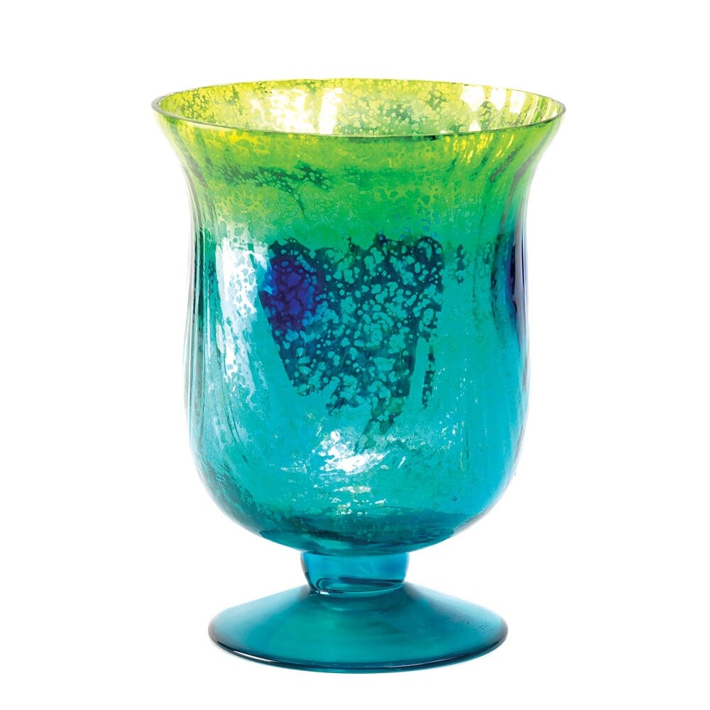 Shop Mediterranean Pedestal Candle Vase Overstock 16388025