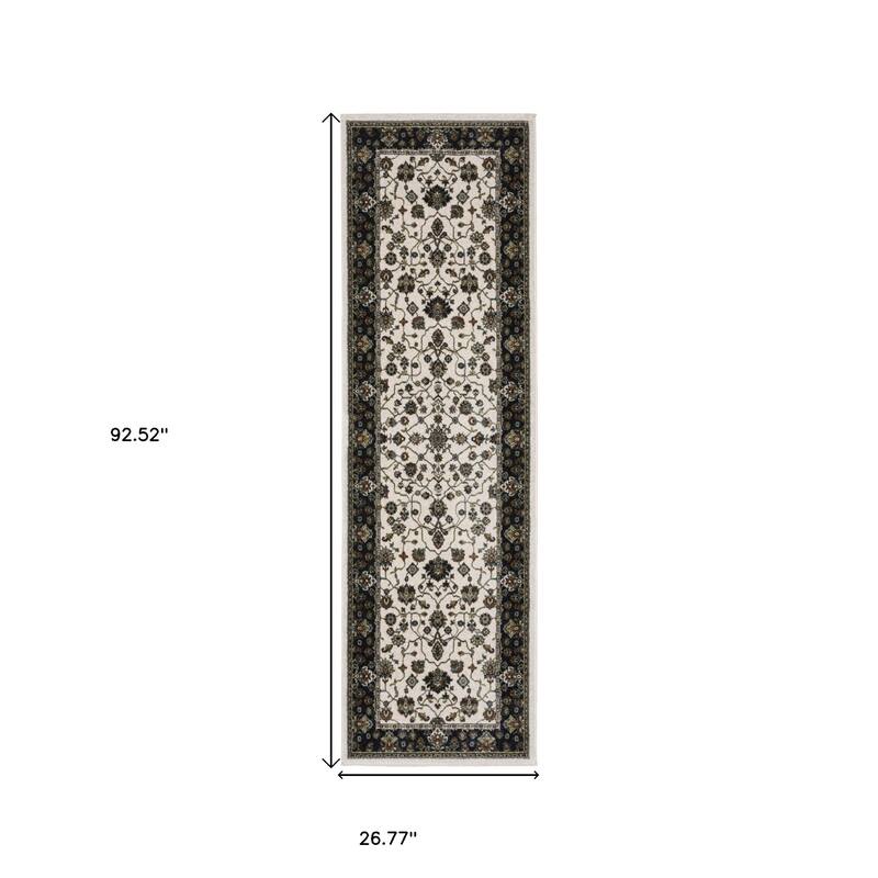 HomeRootsOriental Traditional Runner Area Rug