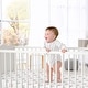 preview thumbnail 4 of 4, Sweet Jojo Designs Red White Baseball Patch Sports Collection Boy Satin Fitted Crib Sheet - Americana Sport