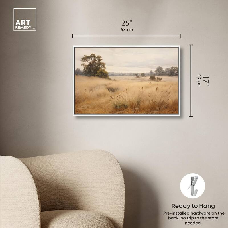 Cogon Grass Breeze II Canvas by Art Remedy