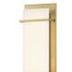 preview thumbnail 9 of 13, Minka Lavery 431-L Tarnos 16" Tall LED Wall Sconce with White Faux