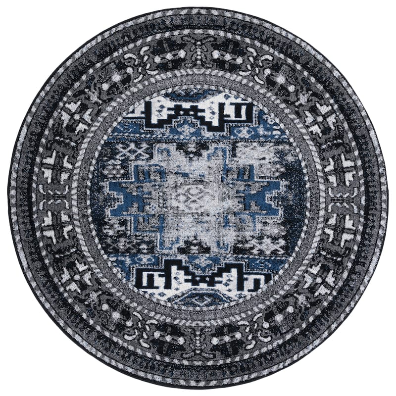 SAFAVIEH Vintage Hamadan Gody Oriental Distressed Rug