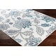 preview thumbnail 6 of 7, Cesarina Floral Indoor/ Outdoor Area Rug - 8'9" Round - 8'9" Round