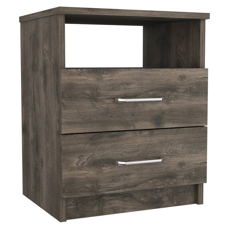 Brookeline 2-Drawer 1-Shelf Rectangle
