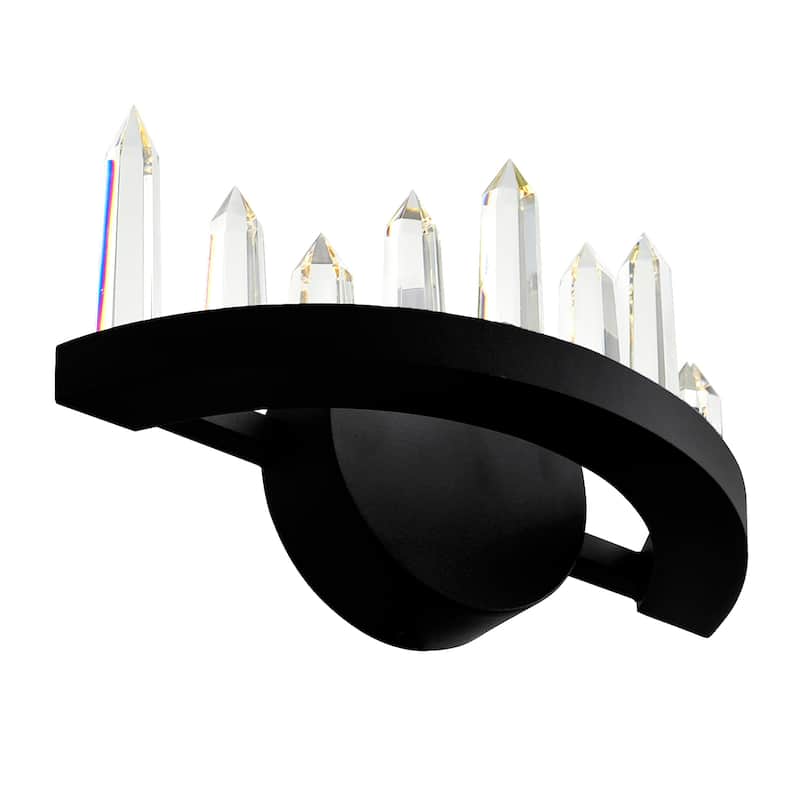 Juliette LED Wall Sconce With Black Finish
