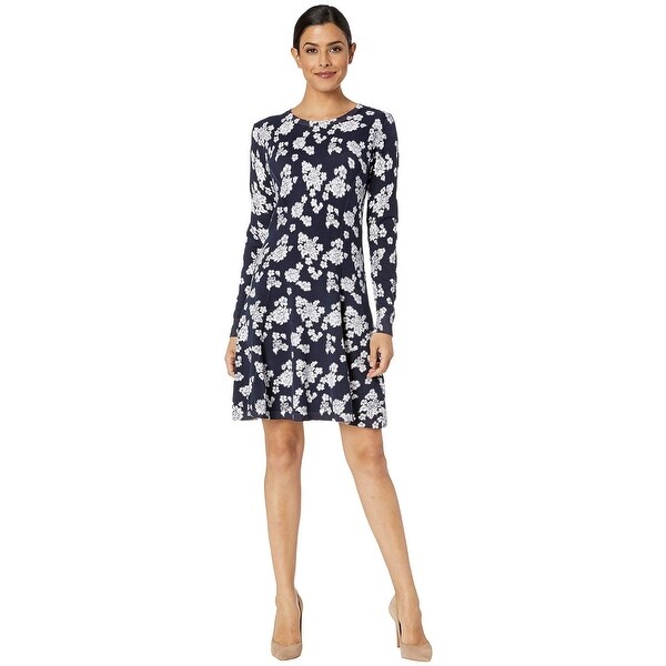 michael kors true navy dress