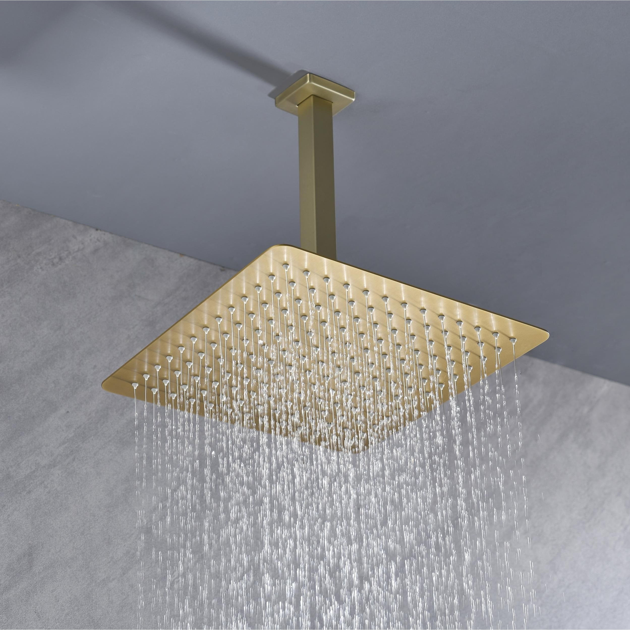 Bathroom Luxury High Pressure Waterfall Rain Shower Head