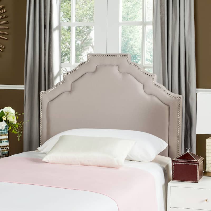 SAFAVIEH January Taupe Headboard (Twin) - Taupe - Twin