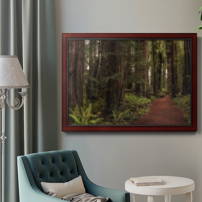 A Walk in the Woods I Premium Framed Canvas- Ready to Hang
