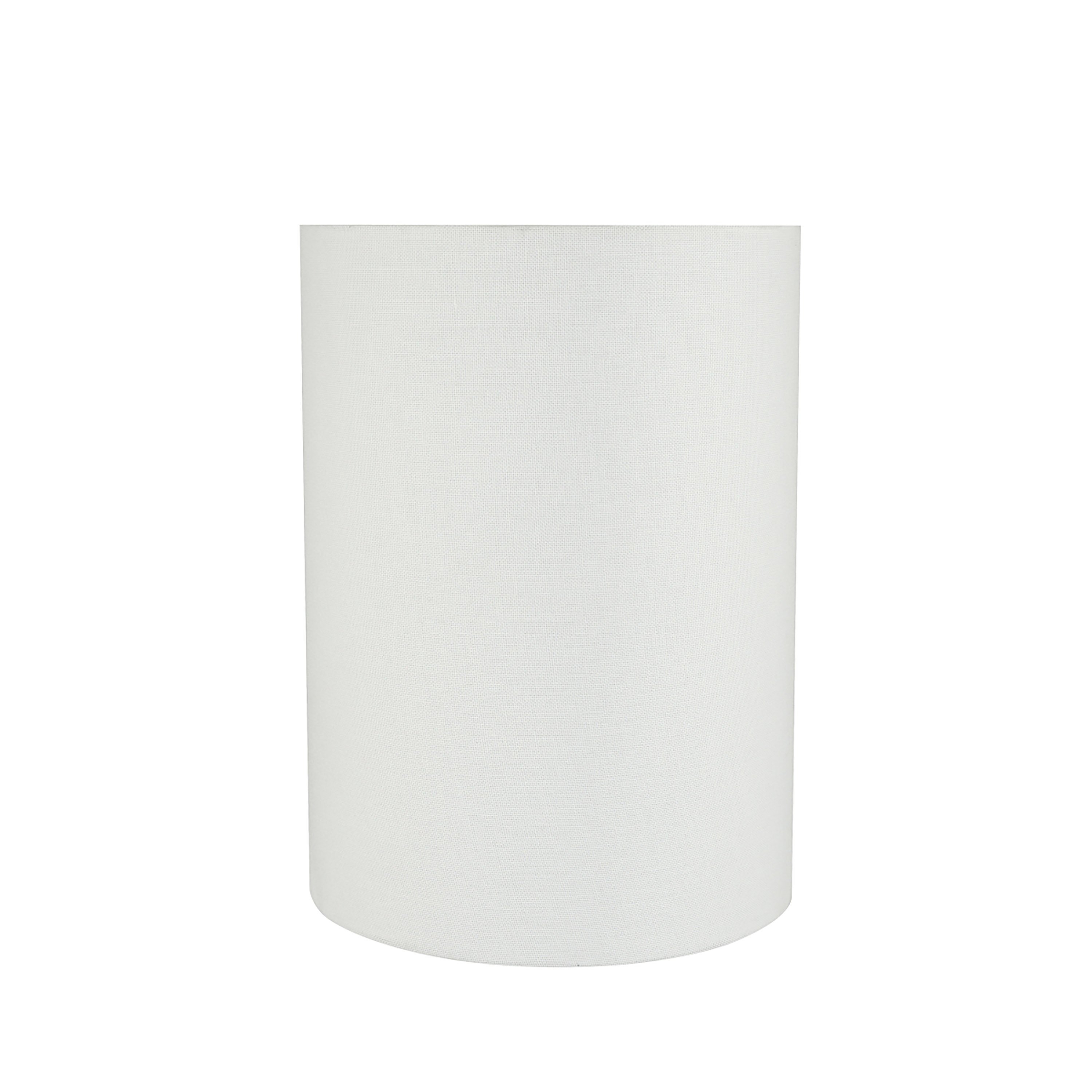 Aspen Creative Drum Cylinder Shaped Spider Construction Lamp Shade in White 8 x 8 x 11 Bed Bath Beyond 31670633
