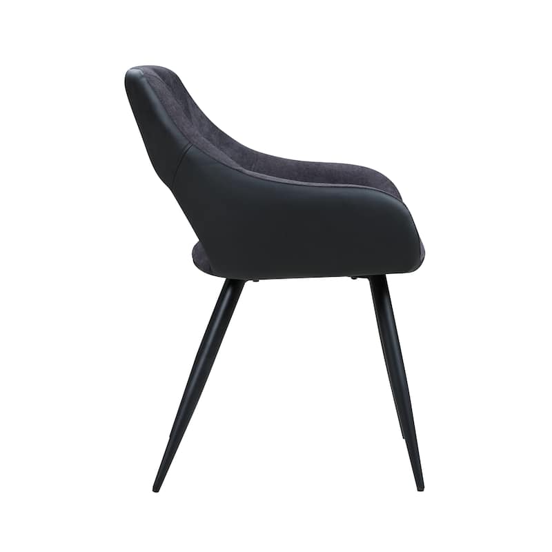 Somette Henry Open-Back Side Chair, Set of 2 - 23.2" x 23.6" x 31.1"