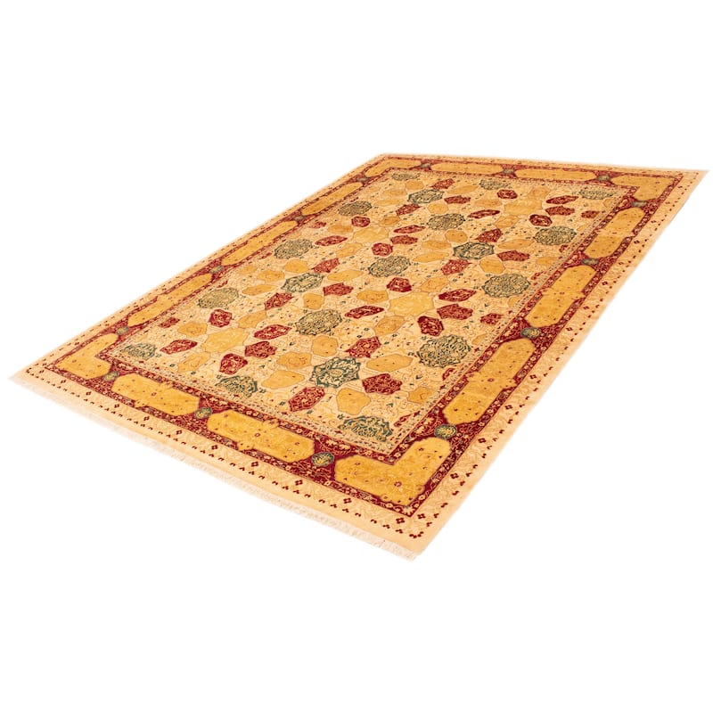 ECARPETGALLERY Hand-knotted Pako Persian 18 Of 20 Ivory Wool Rug - 10'0 x 13'8