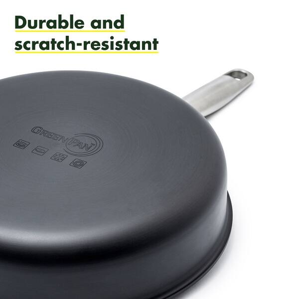 Shop Greenpan Chatham Ceramic Non Stick 10 Piece Cookware Set Overstock 31441504