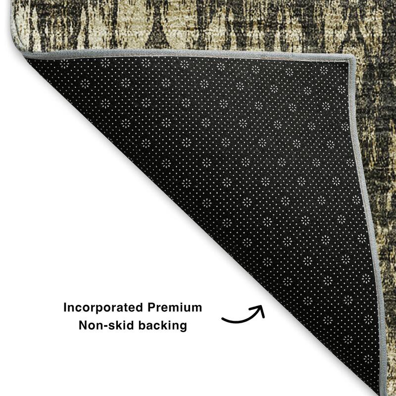 Premium Washable Super Soft Distressed Ombre Mayfield Rug
