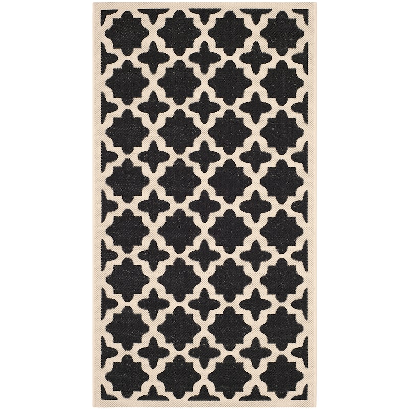 SAFAVIEH Courtyard Dorthey Indoor/ Outdoor Waterproof Patio Backyard Rug