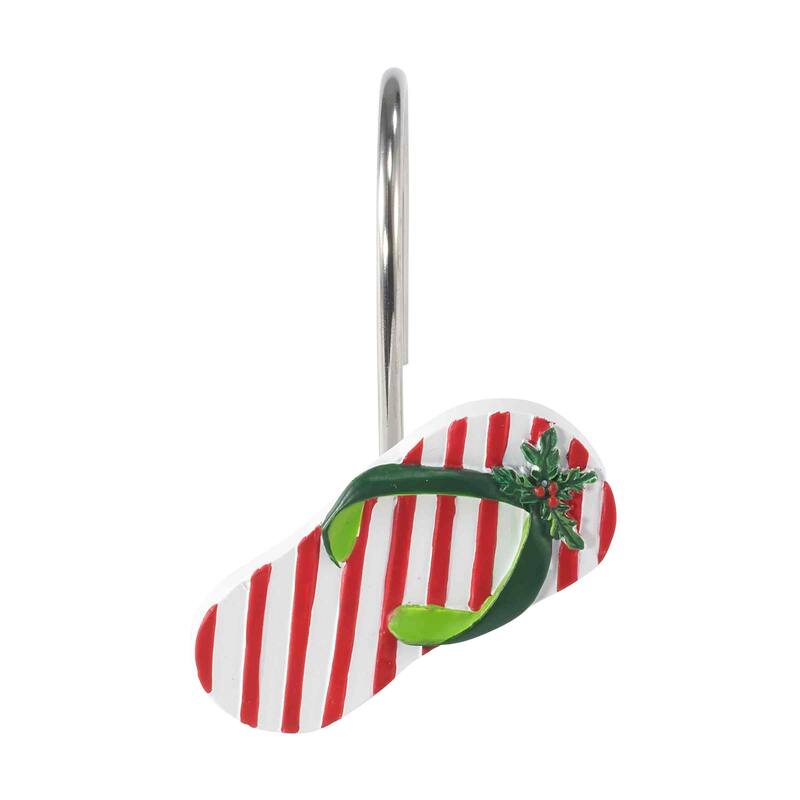 Avanti Linens Flamingo Jingle Shower Hooks - Multicolor