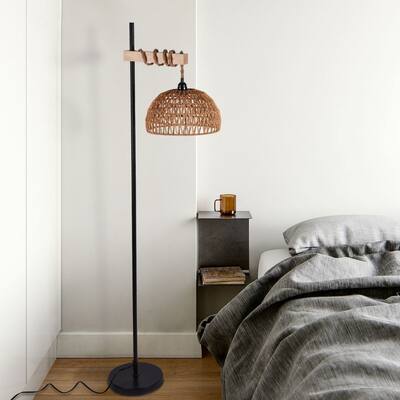 Floor Lamp for Living RoomTall Standing Lamp with Remote Control
