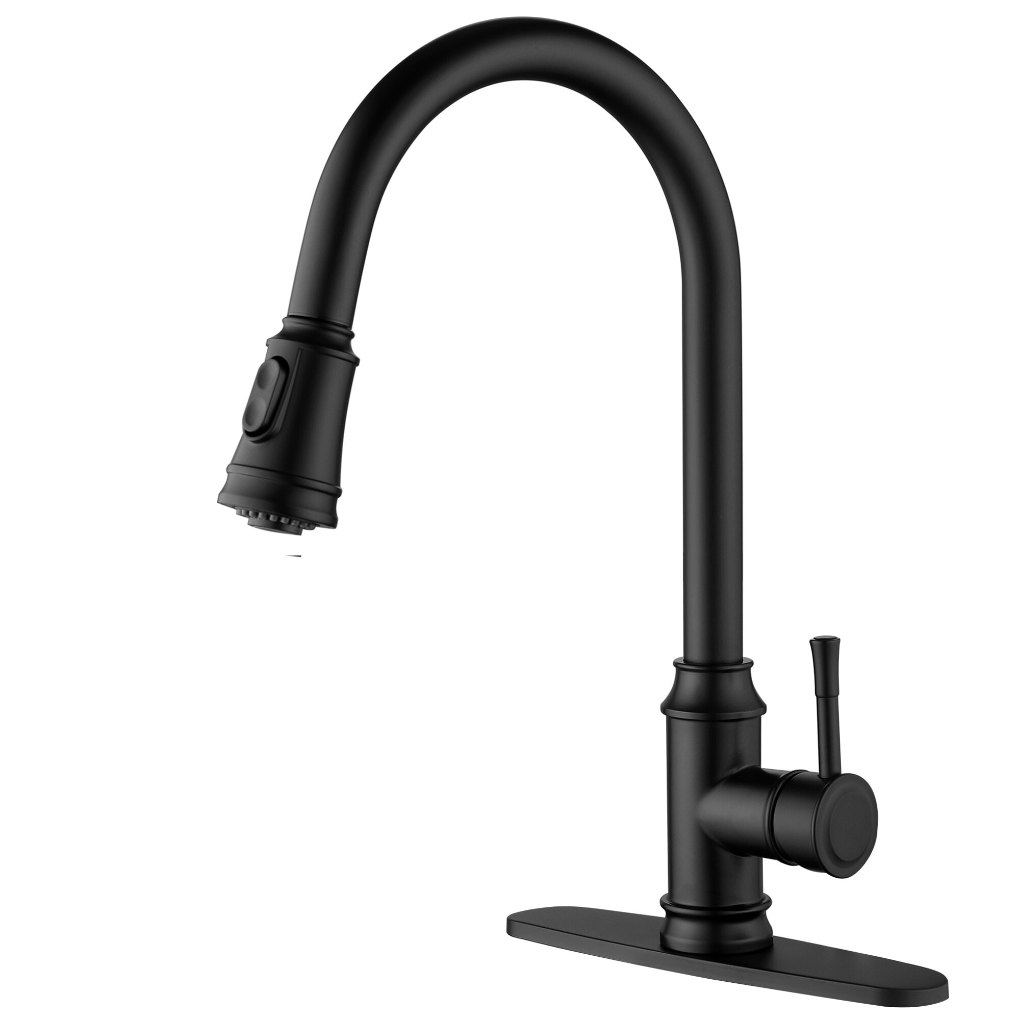 AITINKAN 2-Function 1-Handle 3-Hole Pulldown Kitchen Faucet