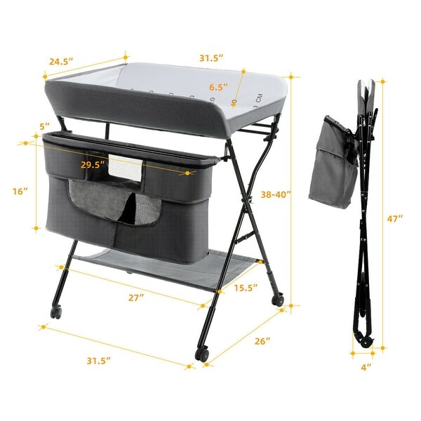 portable changing table