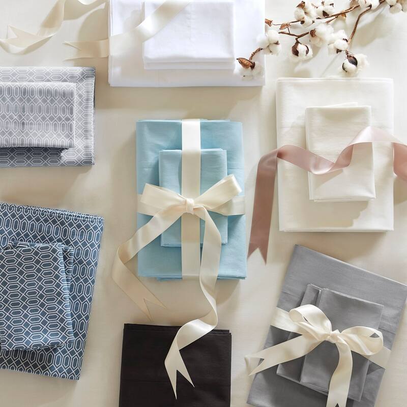 Chelsea Square Cotton 144TC 100% Cotton Solid Sheet Set