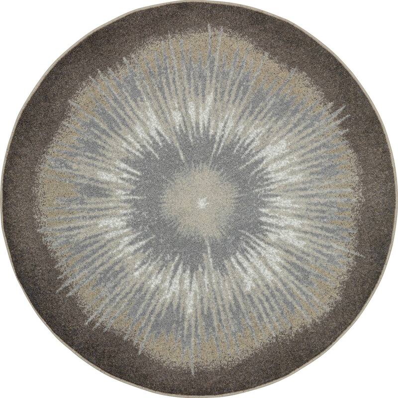 Joy Carpets Kid Essentials Rare Earth Area Rug - 7'7" Round - Woodland