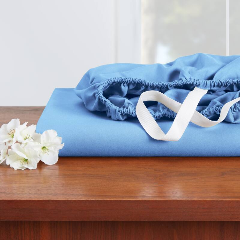 Empyrean Bedding Ultra Soft Microfiber 3 Piece Bed Sheet Set - Extra Deep Pocket Fitted Sheet with 2 Pillowcases