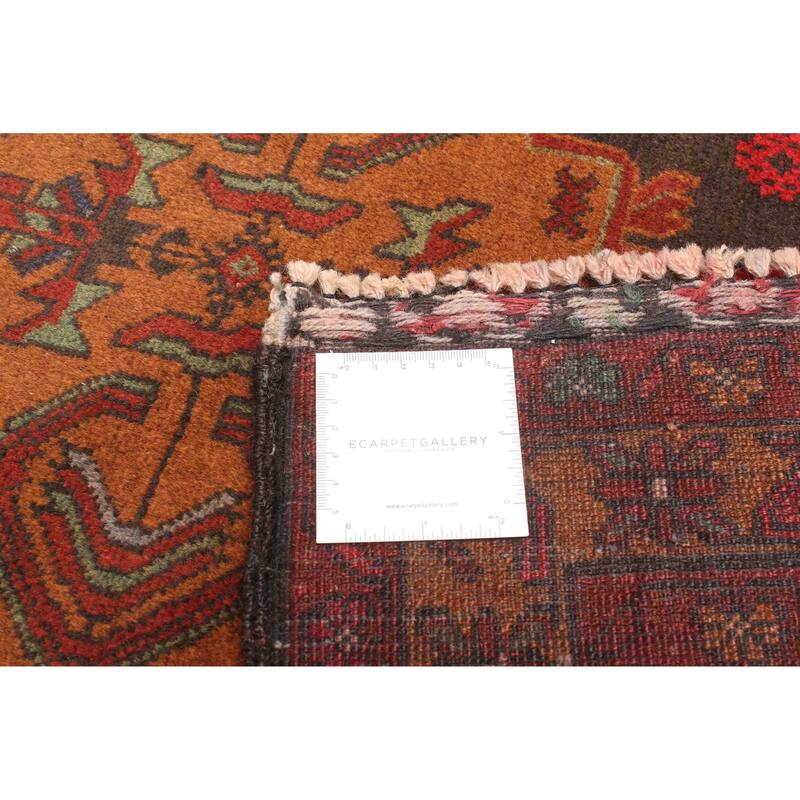ECARPETGALLERY Hand-knotted Teimani Brown Wool Rug - 3'0 x 4'11