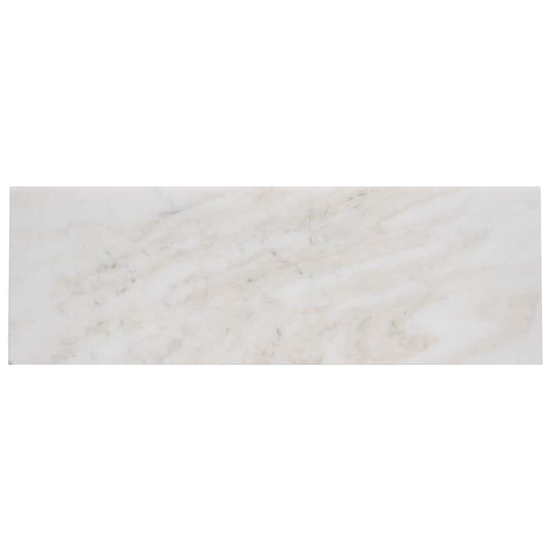 Royal Umbra Marble 4" x 12" Honed Tile - Sample - Grey