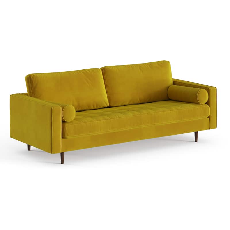 Bloomfield Performance Velvet Sofa - Gold Velvet
