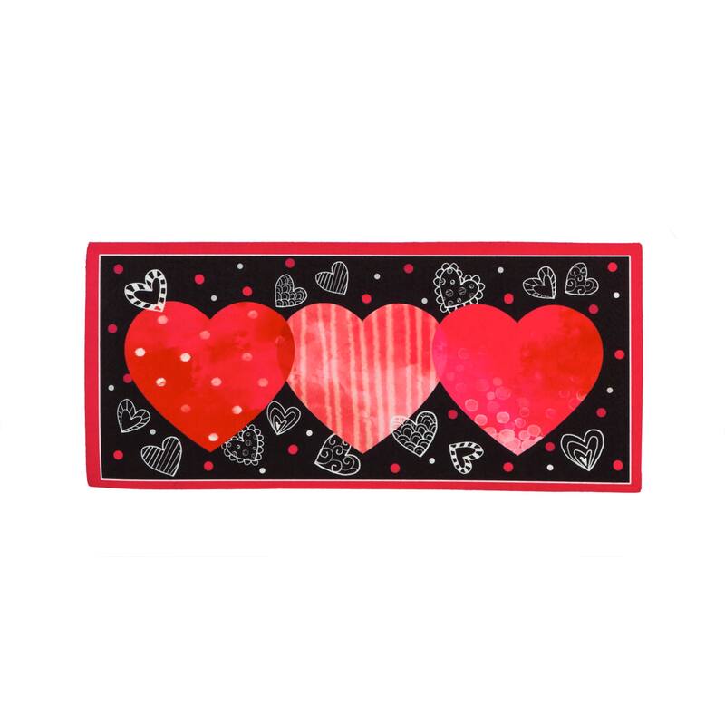 Valentine's Heart Trio Sassafras Switch Mat