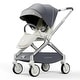 preview thumbnail 6 of 10, Hot Mom Deluxe Ultra-Light Baby Stroller with Intelligent Reversing Seat & Anti-Shock Tires for Newborns to Toddlers Grey