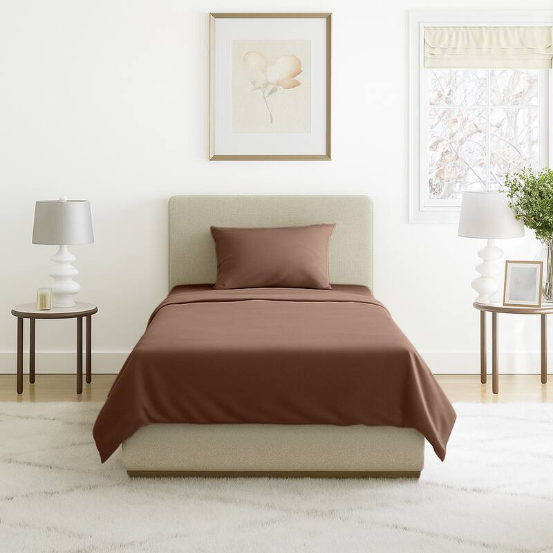 Wrinkle Resistant Brushed Microfiber Sheet Set by Windsor Home