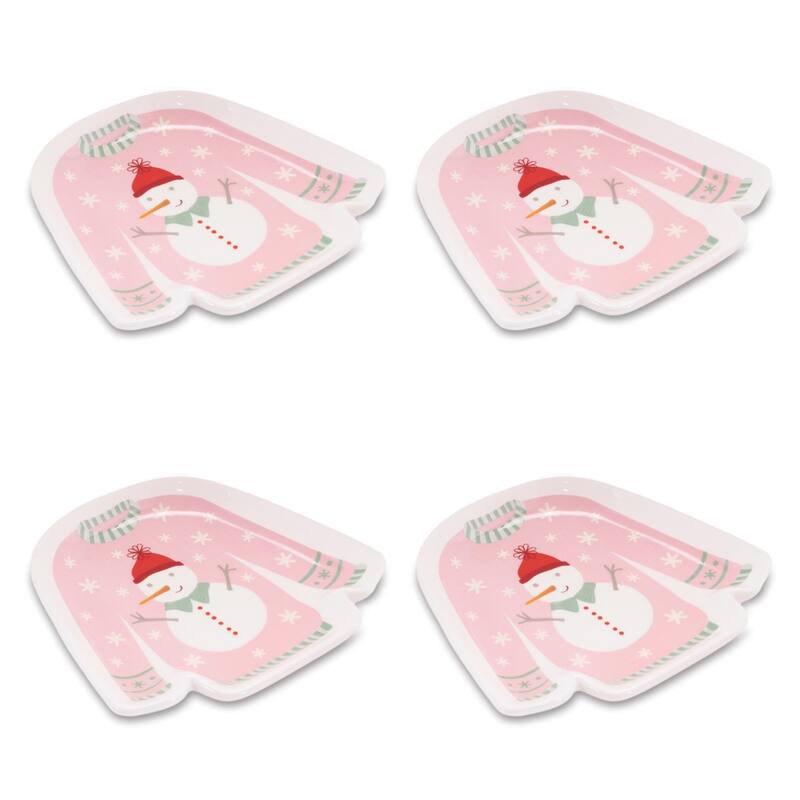 Ceramic Sweater Holiday Trinket Dish (Set of 4)