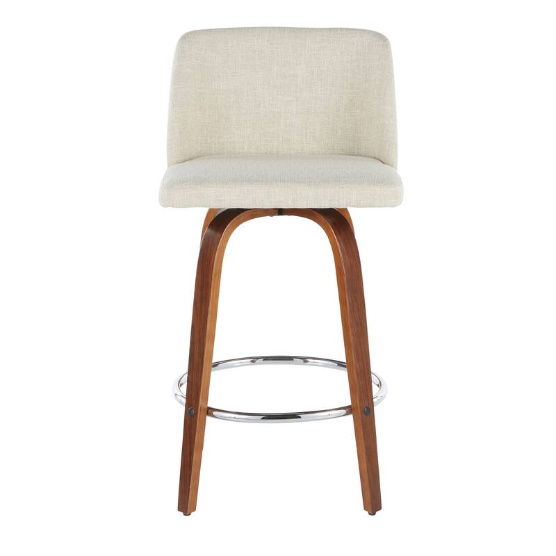 Carson Carrington Vallberga 26" Upholstered Counter Stool (Set of 2)