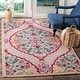 preview thumbnail 4 of 80, SAFAVIEH Handmade Bellagio Junie Medallion Wool Rug 3' x 5' - Light Pink/Multi - Rectangle