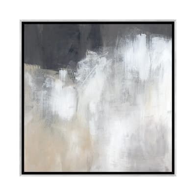 iCanvas "Neutral Abstract II" by Jennifer Paxton Parker Framed