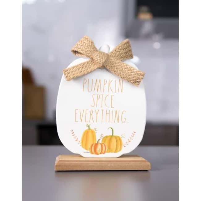Rae Dunn Fall Pumpkin Décor - Pumpkin Plaque
