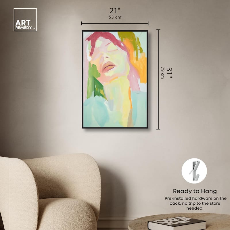 Hues of Emotion II Canvas by Art Remedy