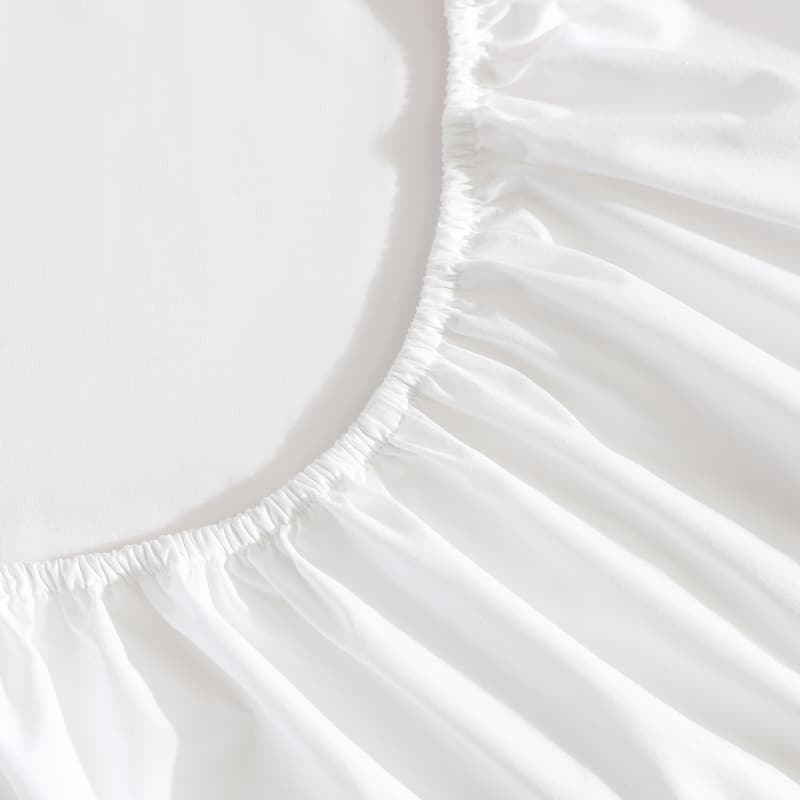 Laura Ashley Scallop Embroidered Percale Cotton Sheet Sets