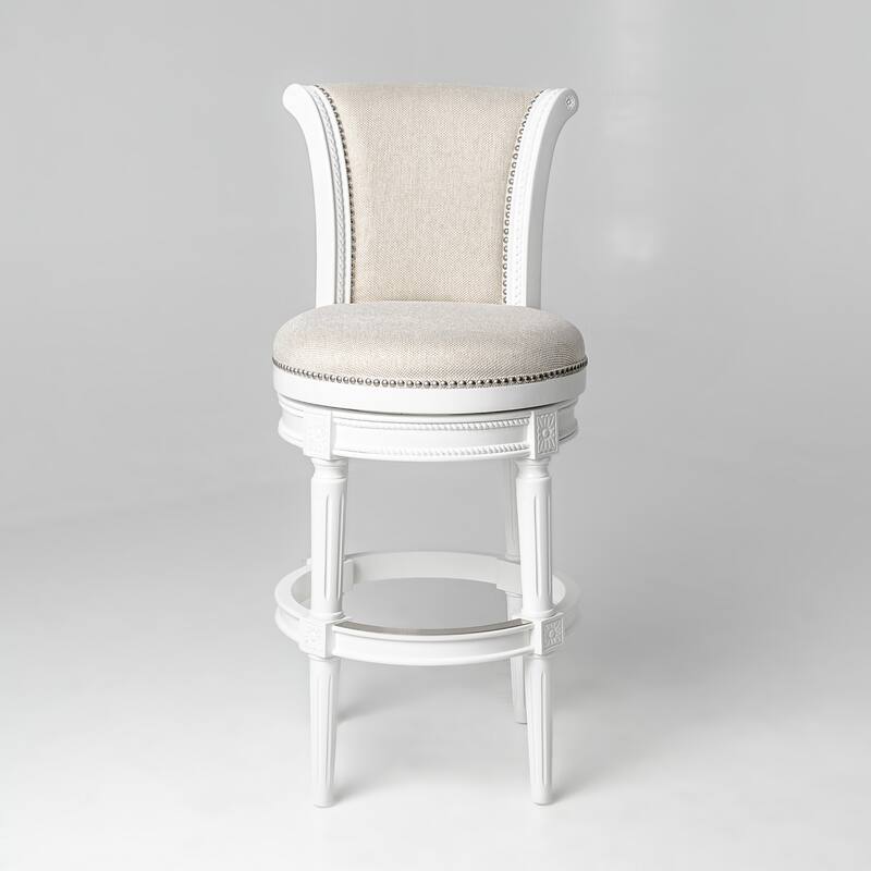 Maven Lane Pullman Swivel Kitchen Dining Stool