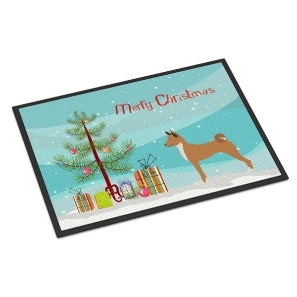 Carolines Treasures BB8495MAT Telomian Christmas Indoor or Outdoor Mat - 18 x 27 in.