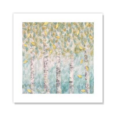 Soft Aqua Birch - Multi