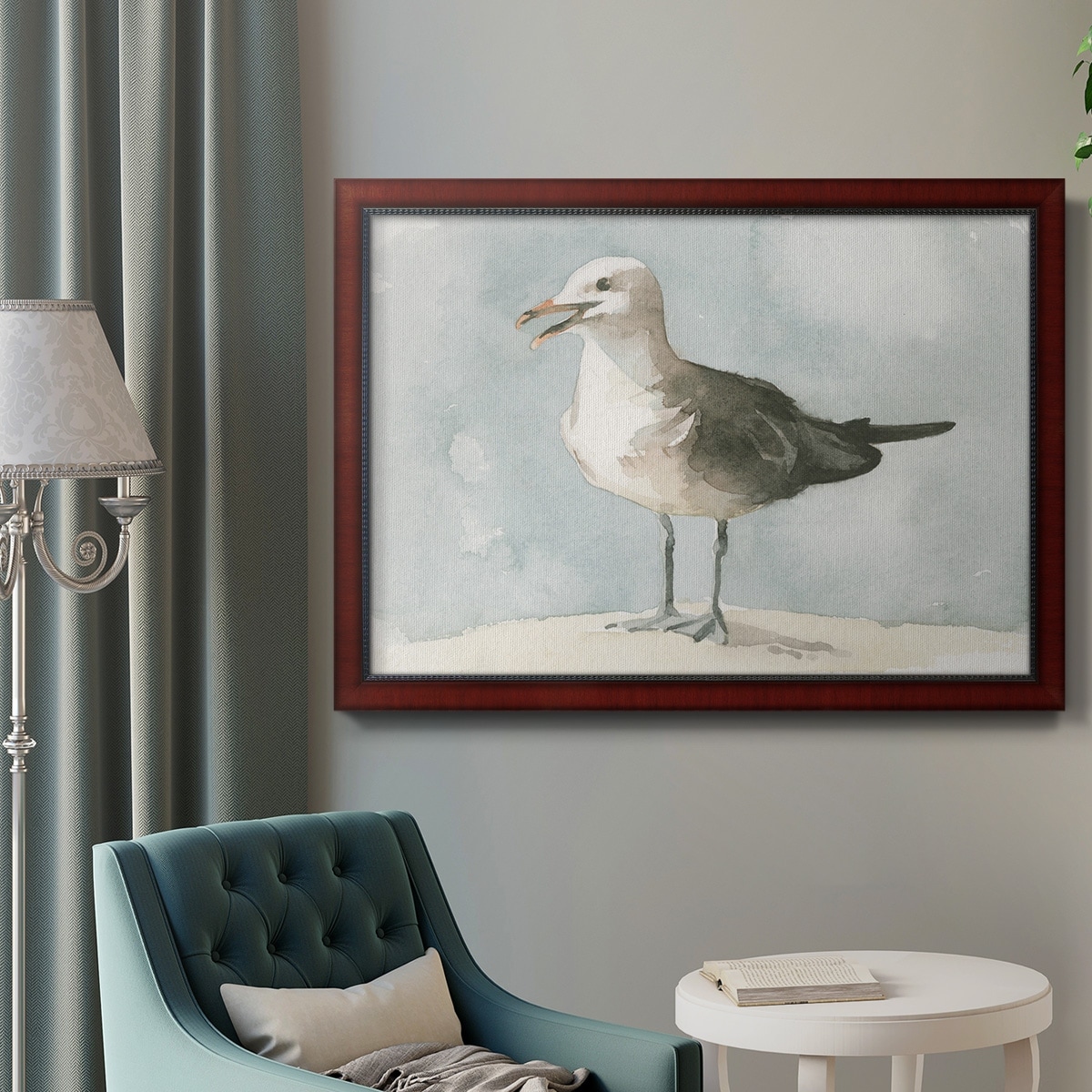 Simple Seagull II Premium Framed Canvas- Ready to Hang Bed Bath  Beyond  37898990